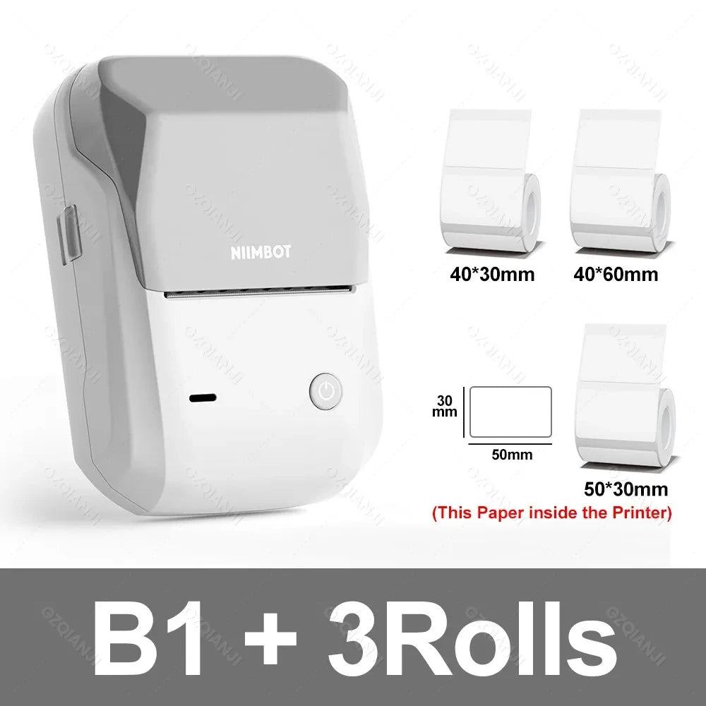 Portable Bluetooth Thermal Label Printer