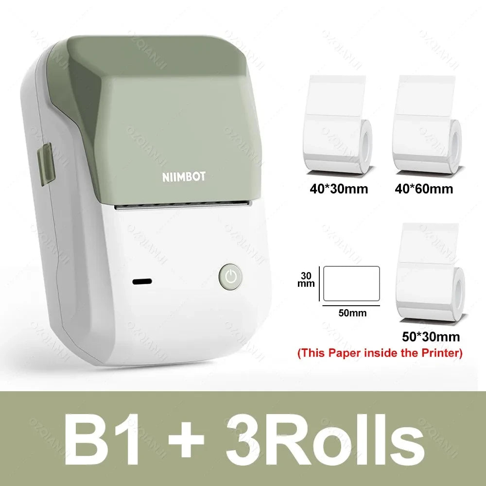 Portable Bluetooth Thermal Label Printer