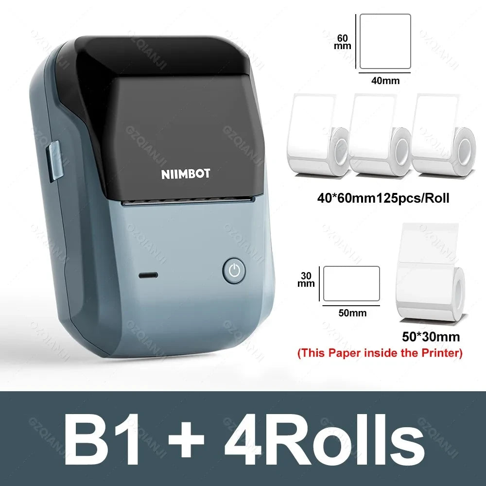 Portable Bluetooth Thermal Label Printer