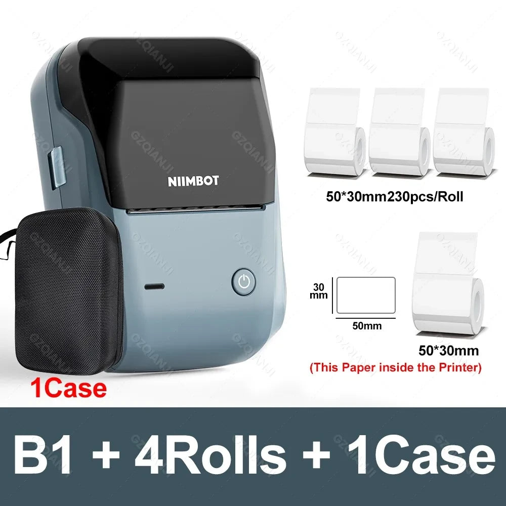 Portable Bluetooth Thermal Label Printer