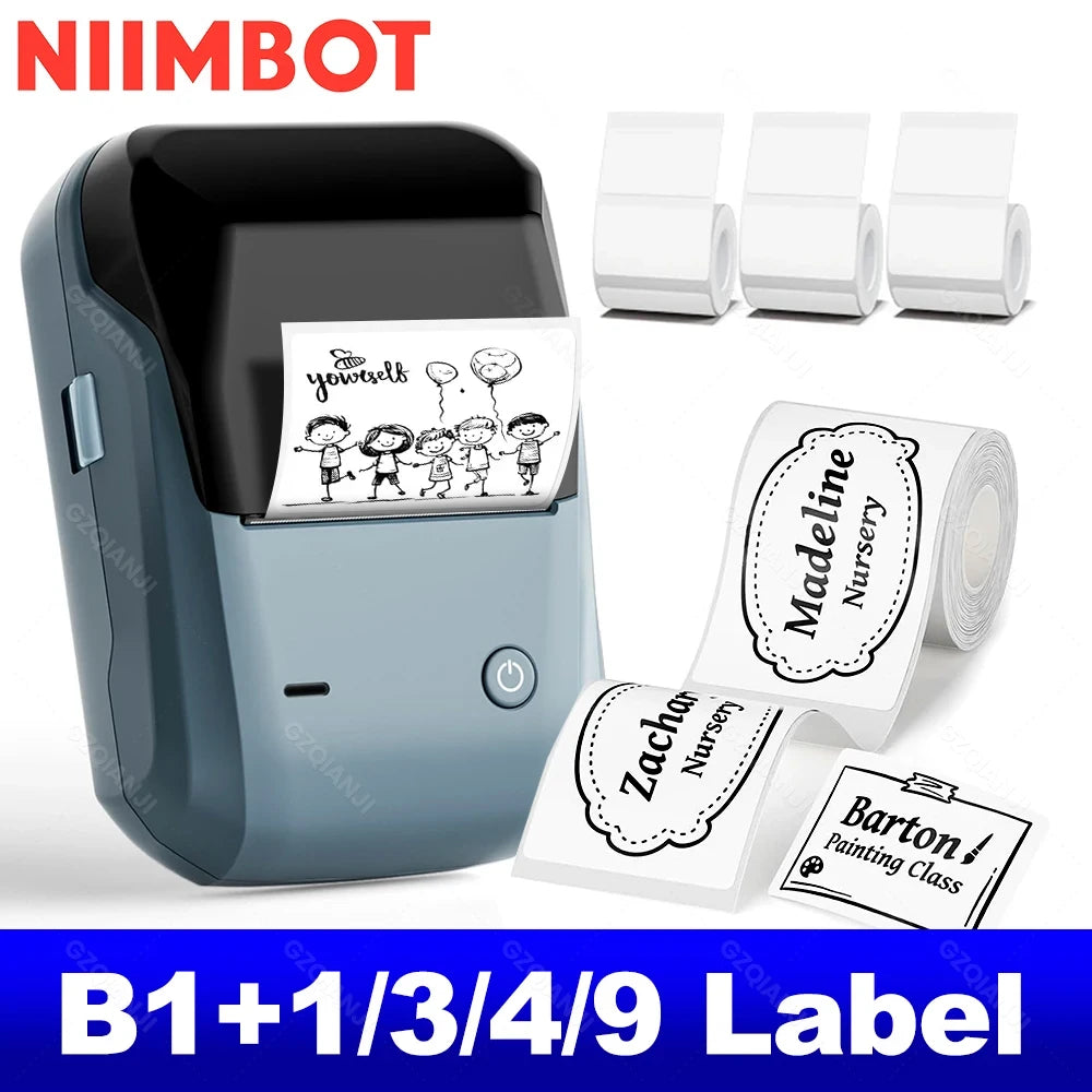 Portable Bluetooth Thermal Label Printer