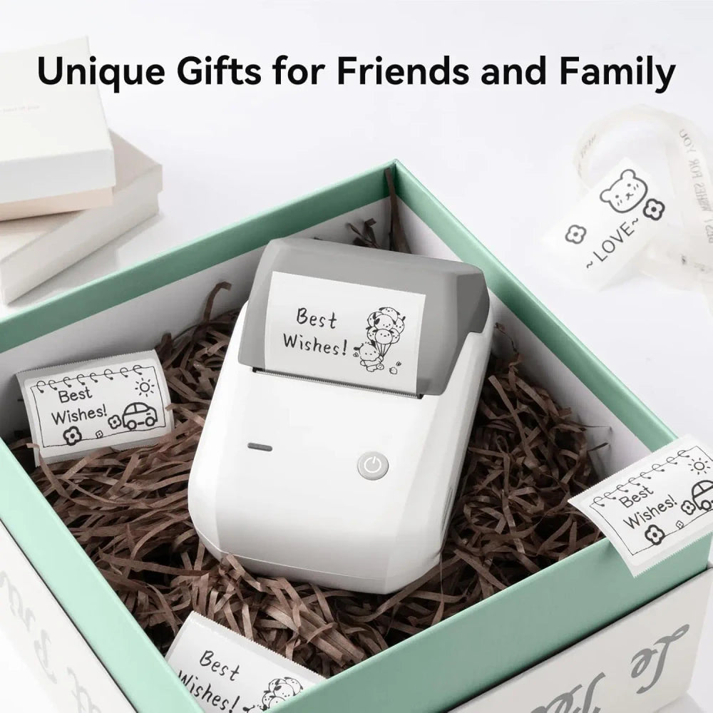 Portable Bluetooth Thermal Label Printer