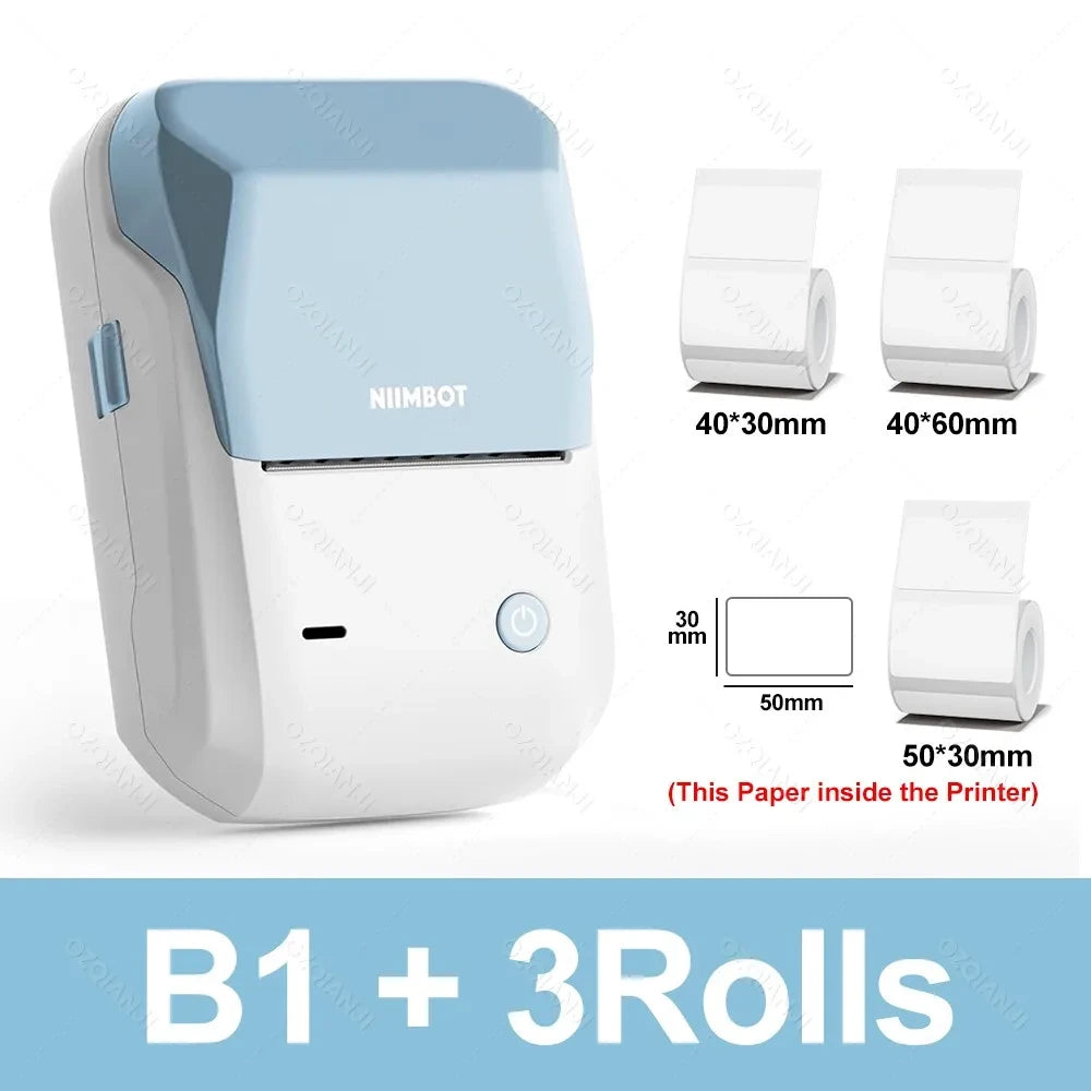 Portable Bluetooth Thermal Label Printer