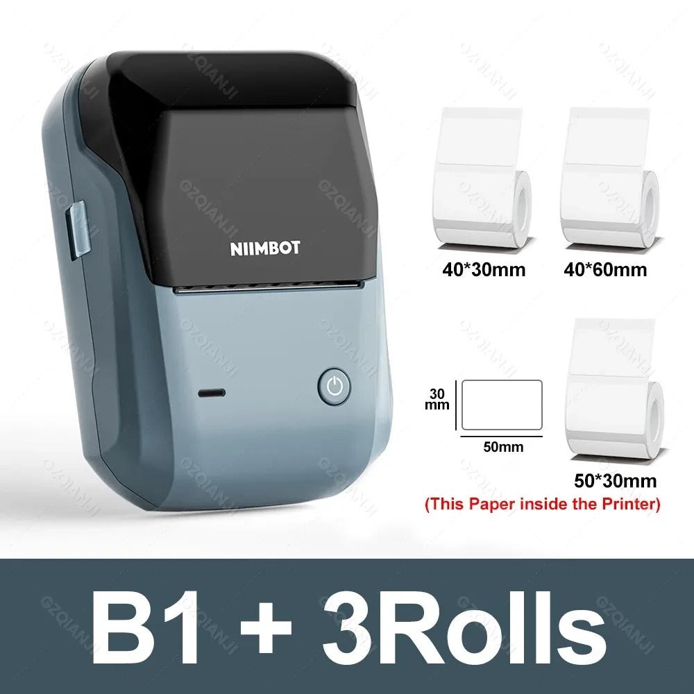 Portable Bluetooth Thermal Label Printer